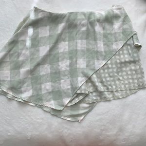 Urban Outfitters Pastel Green Skort